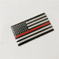 US National Flag Car Stickers Black Small Size
