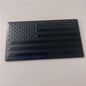 US National Flag Car Stickers Black Small Size
